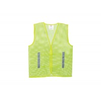 COLETE EM REDE AMARELO ALTA VISIB AB/VELCRO C171